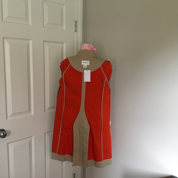 Brand new beige Club Monaco Women’s Trench with contrast lining, Size XS - Picture 4 of 6